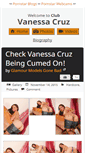 Mobile Screenshot of clubvanessacruz.com